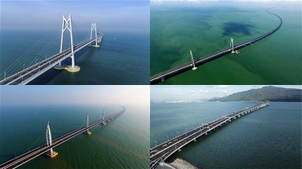 La Cina inaugura il ponte sull’acqua più lungo del mondo