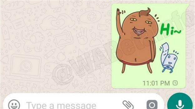 WhatsApp introduce (finalmente) gli sticker, già presenti su Telegram e Facebook Messenger