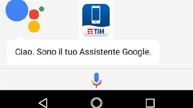 TIM e Google: l’assistente virtuale potrà comunicare all’utente il credito residuo (e molto altro ancora)
