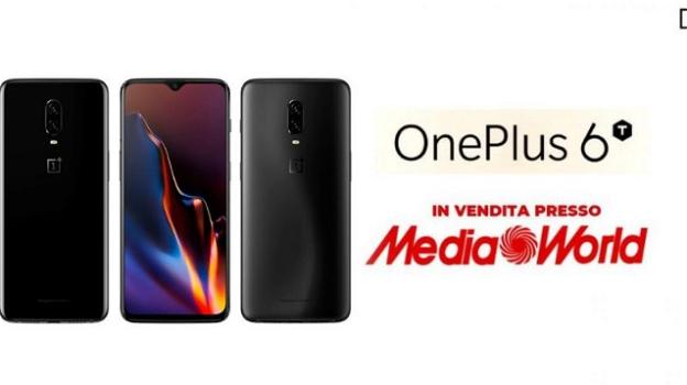 Oneplus 6T sarà ufficialmente venduto anche nei negozi ‘retail’. La conferma arriva da Mediaworld