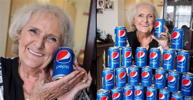 Nonna di 77 anni svela il suo segreto: “Ho bevuto solo Pepsi Cola negli ultimi 60 anni”