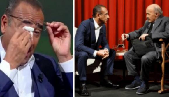 Carlo Conti in lacrime a L’intervista, Fabrizio Frizzi e sua madre: “Sarei potuto morire a causa di….”