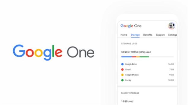 Google lancia il cloud storage "One", con più opzioni di archiviazione, assistenza, sconti, ed "uso familiare"