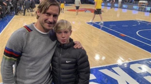 Francesco Totti papà affettuoso fa una bellissima dedica al figlio Cristian per il suo compleanno