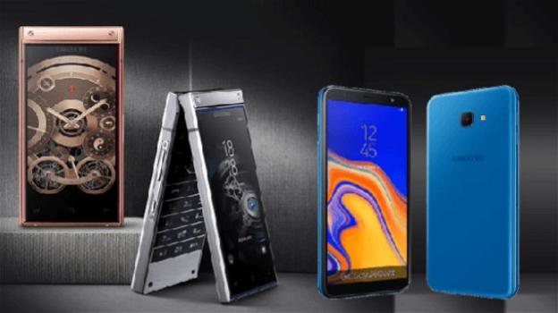 Samsung annuncia il nuovo flip-phone W2019, ed il secondo Android Go Galaxy J4 Core