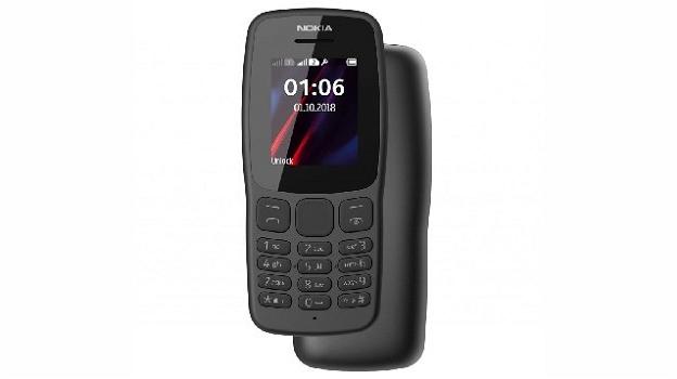 Nokia 106 (2018): ritorna il feature phone tutto autonomia e giochini classici