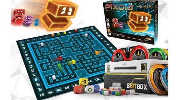 8Bit Box, la raccolta di giochi da tavolo che imita una consolle per videogame a 8 bit