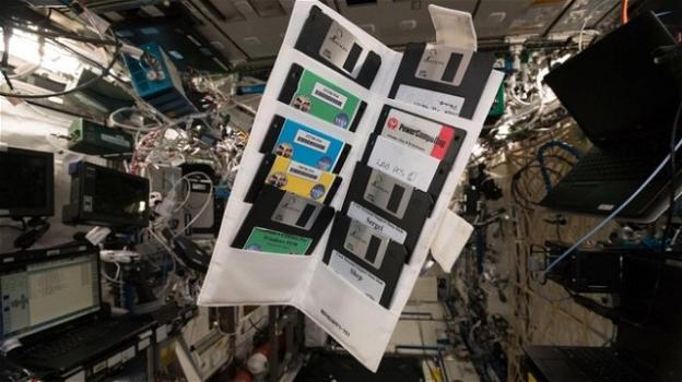 Floppy Disk del 1995 scoperti sulla Stazione Spaziale Internazionale