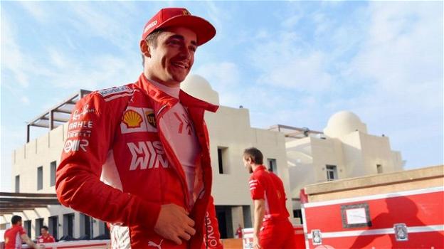 F1, Charles Leclerc chiude al comando i test ad Abu Dhabi sulla Ferrari