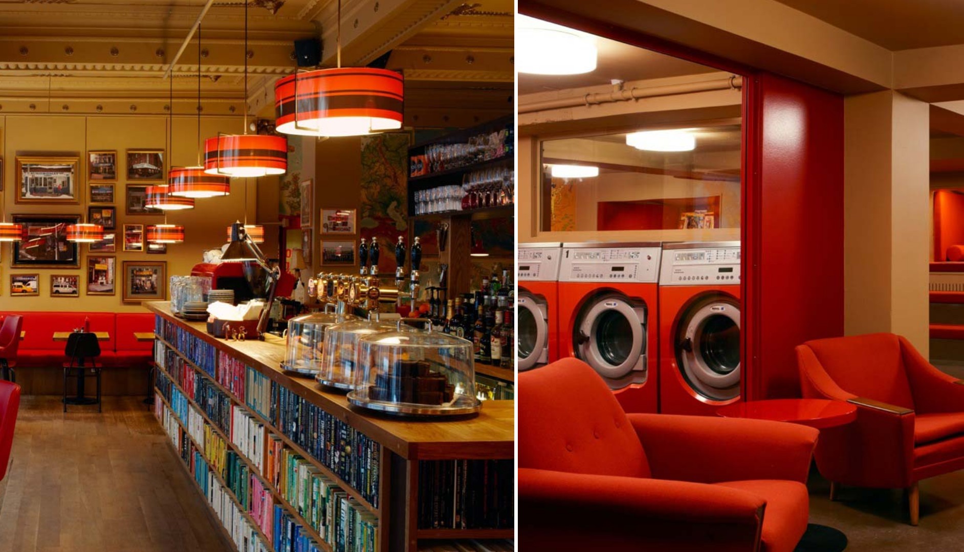 Laundromat Cafè la lavanderia automatica diventa un punto