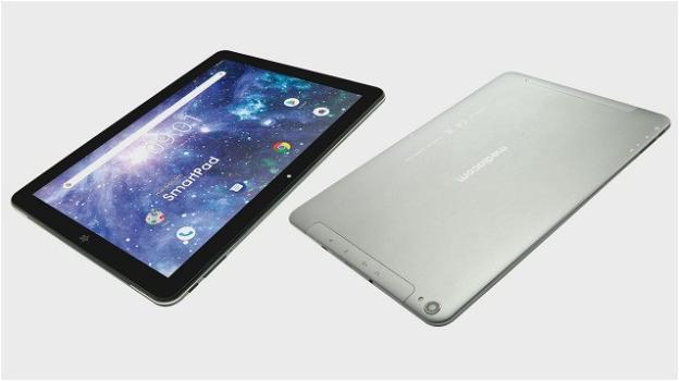 SmartPad 10 Eclipse: l’elegante tablet low cost italiano con connettività 4G e maxi batteria