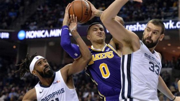 NBA, 8 dicembre 2018: i Lakers conquistano il parquet dei Grizzlies. Tutte le partite