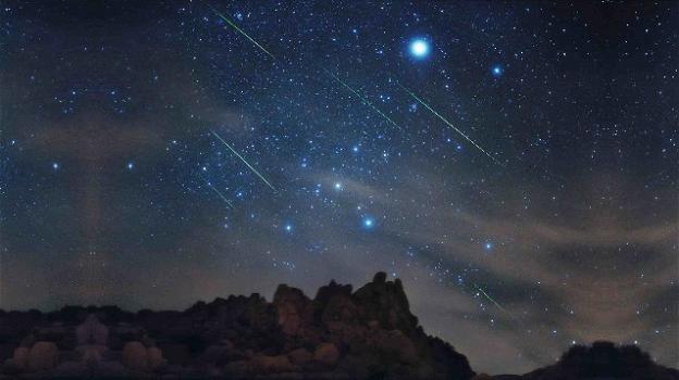 Il passaggio della Cometa di Natale e lo sciame meteorico delle Geminidi
