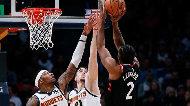 NBA, 16 dicembre 2018: supersfida fra le prime delle conference, i Nuggets battono i Raptors. Tutte le partite