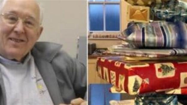 Uomo di 87 anni muore, lascia 14 regali alla figlia dei vicini, uno per ogni anno.