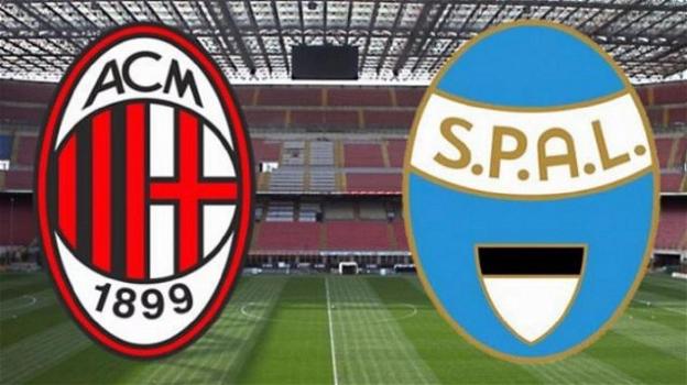 Serie A Tim, Milan-Spal: probabili formazioni, orario, diretta tv