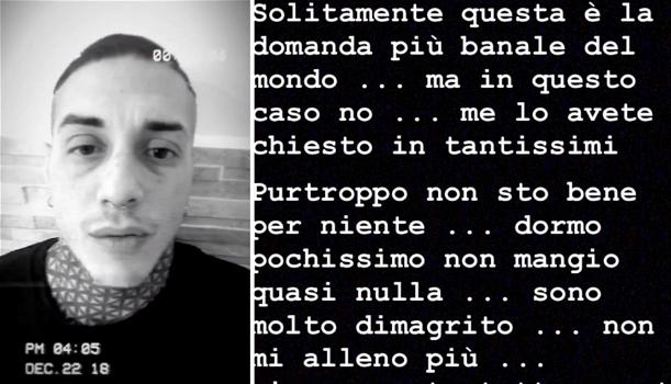 Francesco Chiofalo, aggiornamenti sul tumore: “Non sto bene, mi massacra”