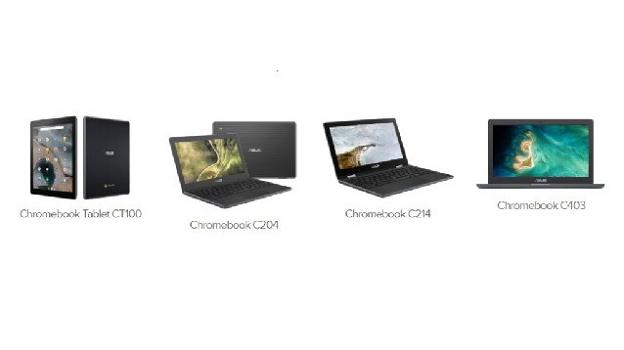 CES 2019: Asus anticipa 4 nuovi Chromebook della serie Asus Education
