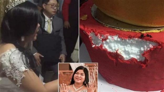 Matrimonio rovinato: torta di polistirolo e niente cibo. Denunciata la wedding planner.