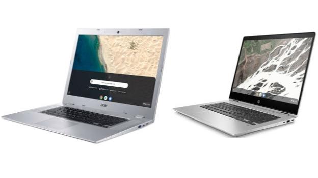 Acer Chromebook 315 ed HP Chromebook 14: al CES 2019 arrivano i primi Chromebook con APU AMD