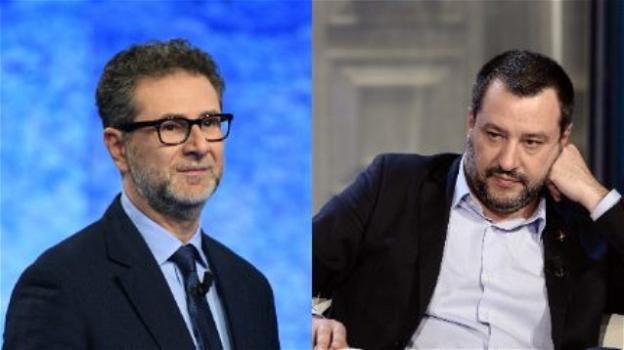 Non è l’Arena, Matteo Salvini ironizza sui compensi di Fabio Fazio: "Poverino, come fa ad arrivare a fine mese?"