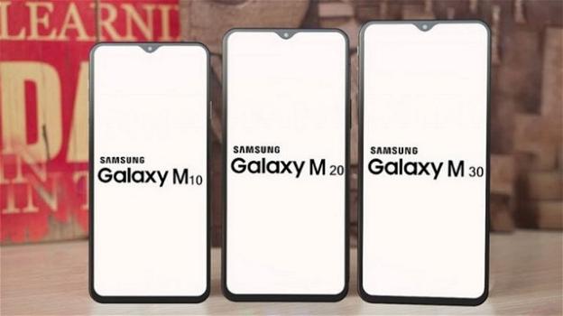 Prime specifiche e data di presentazione dei nuovi Samsung Galaxy M