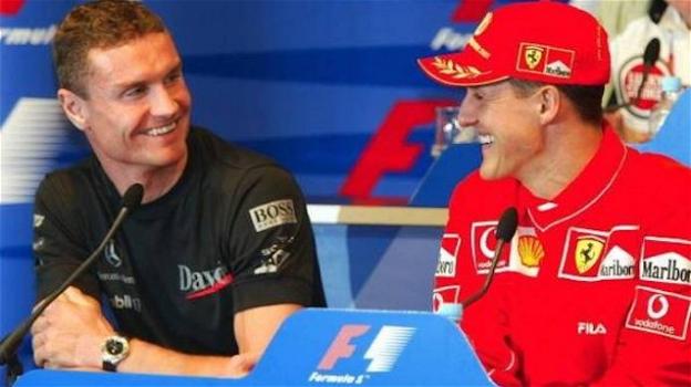 Coulthard sul suo rapporto con il Kaiser: “Schumacher pensava sempre di avere ragione”