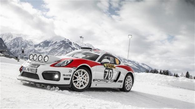 Porsche si prepara al Rally: ecco la Cayman GT4 Rallye