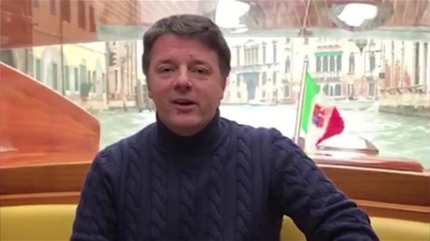 Renzi sui poveri dal motoscafo. Ex premier attaccato sui social