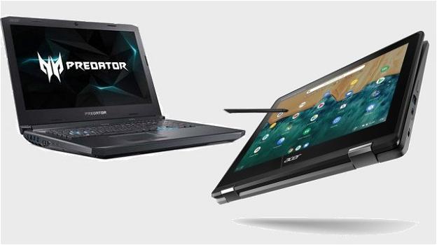 Acer: in arrivo nuovi computer, notebook, e display per il gaming, oltre ai nuovi Chromebook per la scuola