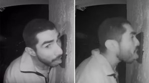 Sorpreso a leccare per tre ore un citofono: il mistero del ladro fa il giro del web