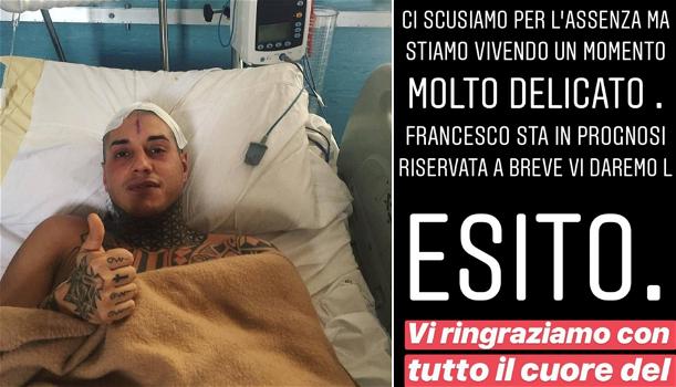 Francesco Chiofalo operato per tumore al cervello: “Si è svegliato”