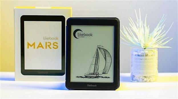 Likebook Mars: ecco l’e-book reader che fa anche da tablet Android e player per podcast