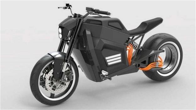 RMK E2: la moto elettrica con il motore nella ruota posteriore