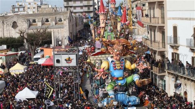 Carnevale di Putignano 2019: prima sfilata il 17 Febbraio. Sette i carri in gara tra “Satira e libertà”