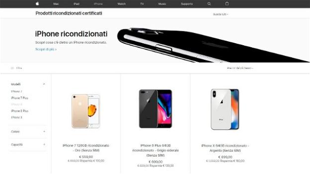 Apple sta iniziando a vendere iPhone usati anche in Italia. Ecco tutti i dettagli
