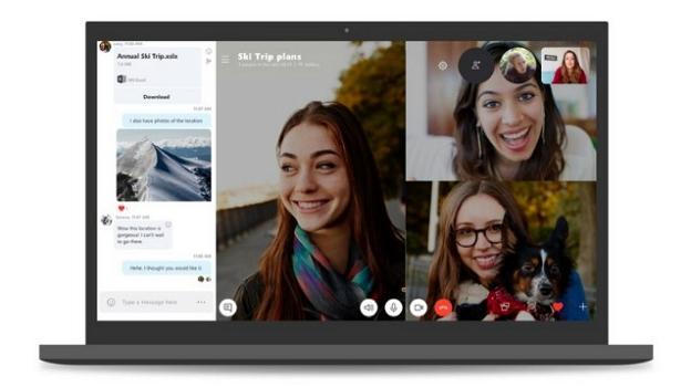 Skype: su PC e notebook arriva stabilmente la sfocatura dello sfondo durante le videochiamate