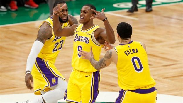 NBA, 7 febbraio 2019: Rondo regala allo scadere la vittoria ai Lakers sul campo dei Celtics. Tutte le partite