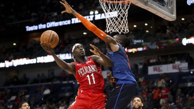 NBA, 14 febbraio 2019: i Pelicans superano i Thunder, Magic distruttivi contro gli Hornets, New York vince ad Atlanta
