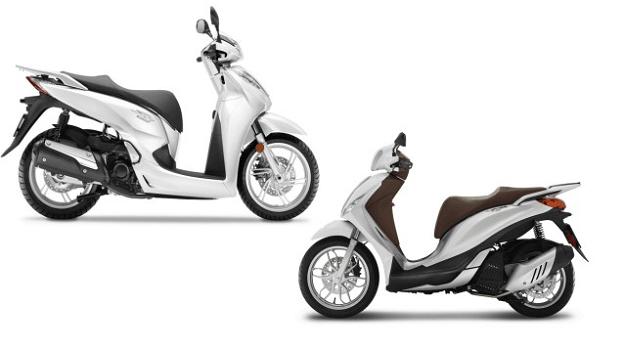 Sh e Medley 125: pregi e difetti degli scooter Honda e Piaggio