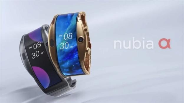 Nubia Alpha: dal MWC 2019 lo smartwatch con display flessibile e avanzate funzioni telefoniche