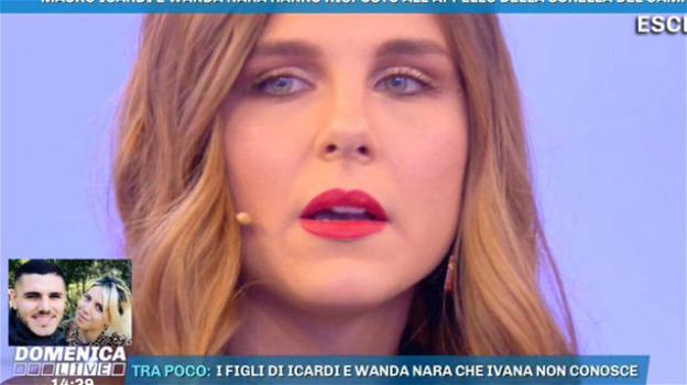 Domenica Live, Ivana Icardi attacca Wanda Nara: "Sfrutta Mauro come un bancomat"