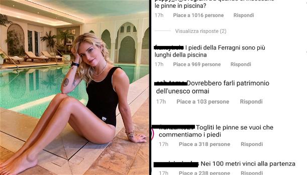Chiara Ferragni e i piedi, una sfida clamorosa: “Il miglior commento vince un…”