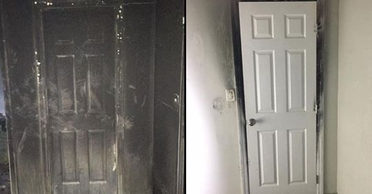 I Vigili del Fuoco spiegano perché bisognerebbe sempre dormire con la porta chiusa