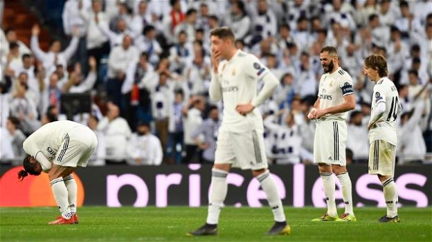 Champions League: disastro Real Madrid, è la fine di un ciclo vincente