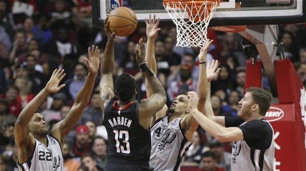 NBA, 22 marzo 2019: Rockets vincenti con Harden stellare, 61 punti con gli Spurs stesi