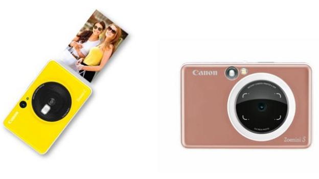 Canon Zoemini C e Zoemini S: ecco le nuove instant camera tascabili con tecnologia Zink