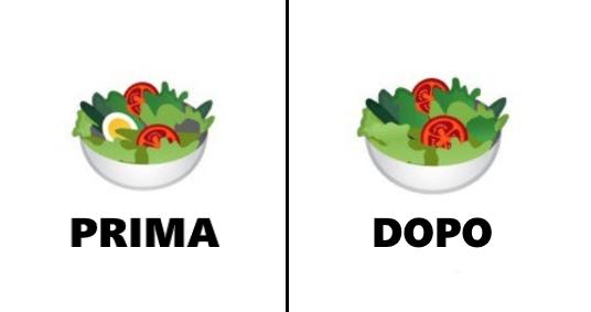 Google: l’emoji dell’insalata sarà senza l’uovo per rispetto dei vegani