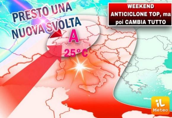 Meteo, weekend con caldo primaverile ma da lunedì cambia tutto: “Grave peggioramento”