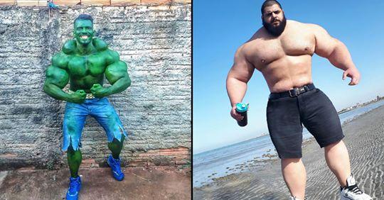 La sfida degli stramboidi: l’Hulk brasiliano affronterà quello iraniano in un incontro di MMA